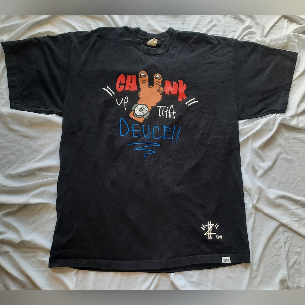 A1 Algierz  Artist Officialz T-Shirt Rap Tee Vintage  XXXL - Chunk Up Tha DEUCE